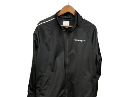 Athletic Jacket By Champion In Black, Size: 3x For Sale