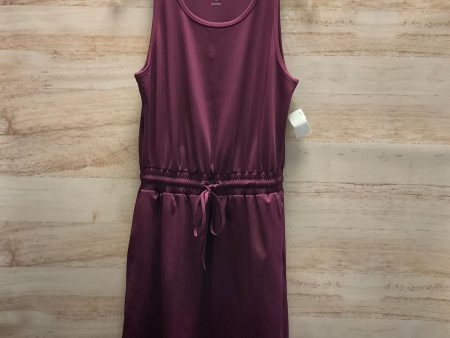 Athletic Dress By Lou And Grey In Purple, Size: Xs Online Sale