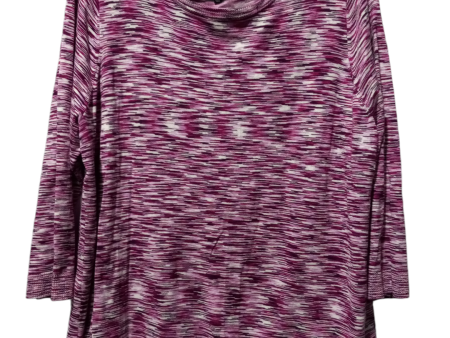 Sweater By Limited In Purple & White, Size: Xl For Sale