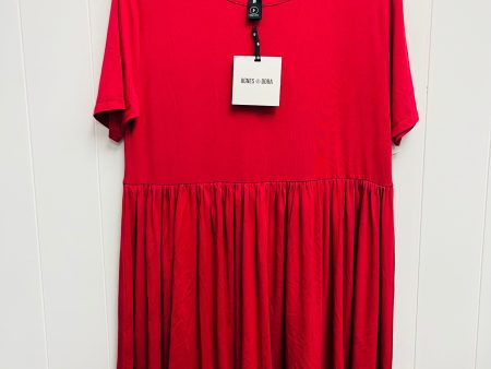 Dress Casual Short By Agnes & Dora In Red, Size: S For Discount