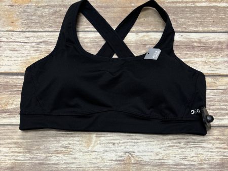 Athletic Bra By Clothes Mentor In Black, Size: L Cheap