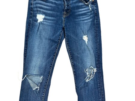 Jeans Boyfriend By 7 For All Mankind In Blue Denim, Size: 8 For Cheap