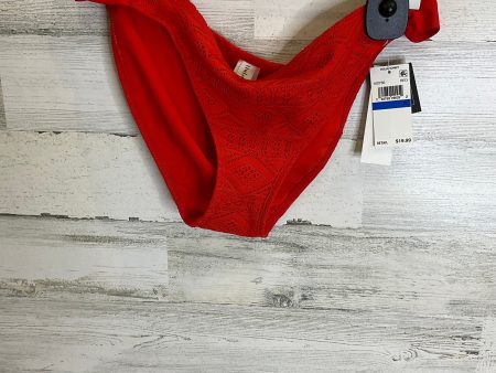 Swimsuit Bottom By Clothes Mentor In Red, Size: Xl Discount