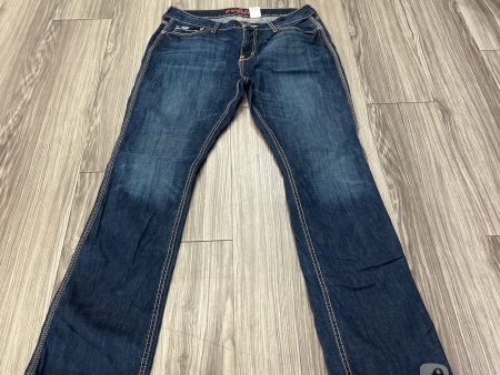 Jeans Boot Cut By Clothes Mentor In Navy, Size: 10 For Sale