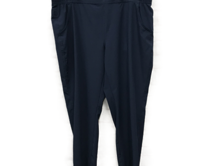 Athletic Pants By Eddie Bauer In Blue, Size: Xl on Sale