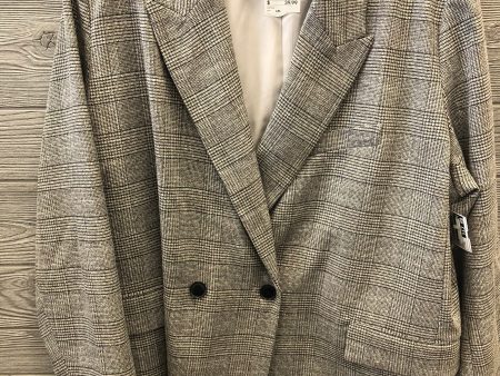 Blazer By H&m In Grey, Size: Xxl For Discount