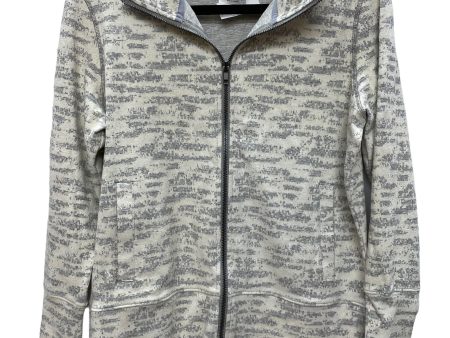 Athletic Jacket By Zyia In Grey, Size: M For Cheap