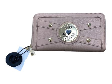 Wallet By Love Moschino, Size: Large Sale