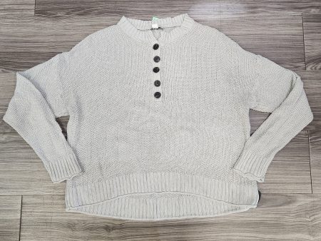 Sweater By American Eagle In Grey, Size: L Online Sale