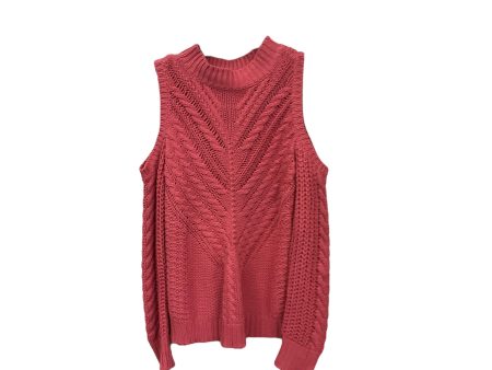 Sweater By Aeropostale In Coral, Size: S Supply