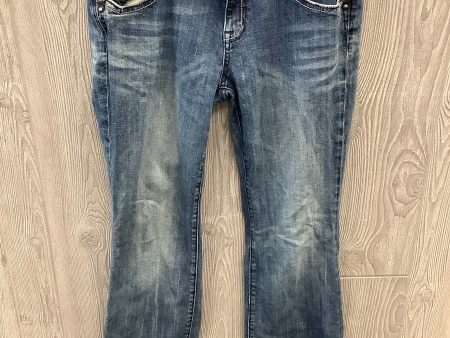 Jeans Boot Cut By Rerock In Blue Denim, Size: 12 Online