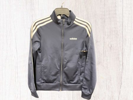 Athletic Jacket By Adidas In Navy, Size: Xs Sale