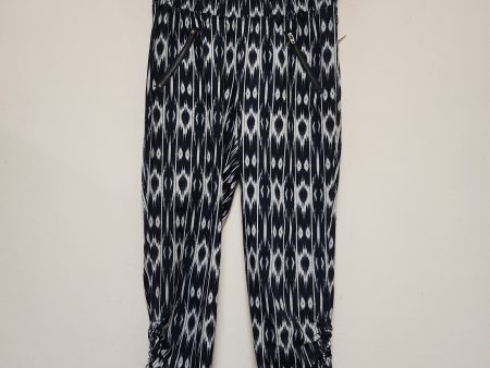 Athletic Pants By Athleta In Blue & White, Size: 0 Online now