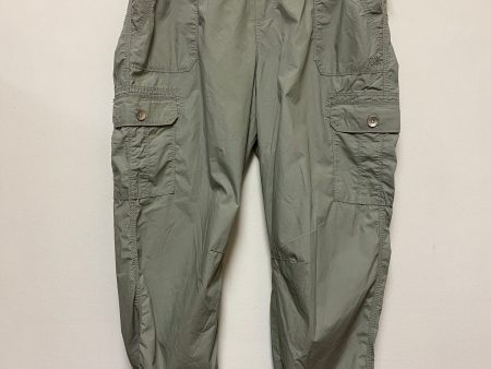 Athletic Pants By Calvin Klein In Green, Size: L Cheap