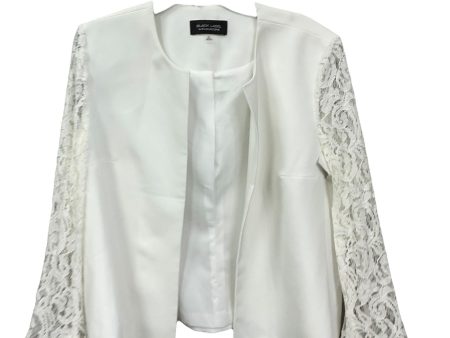 Blazer By Evan-picone In White, Size: Xl Hot on Sale