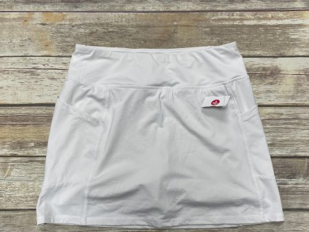 Athletic Skort By Rbx In White, Size: M Fashion