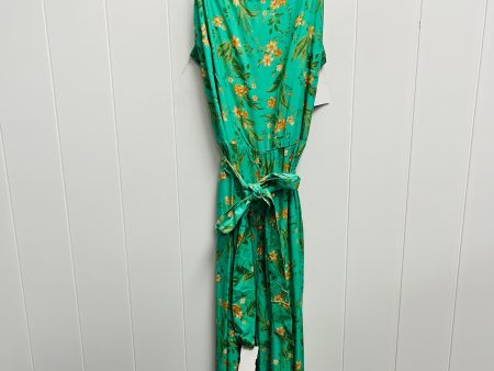 Jumpsuit By Clothes Mentor In Green, Size: L Supply