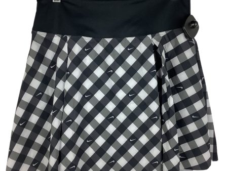 Athletic Skort By Nike Apparel In Plaid Pattern, Size: S For Discount