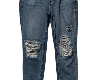 Jeans Boyfriend By Clothes Mentor In Blue Denim, Size: 0 Online now