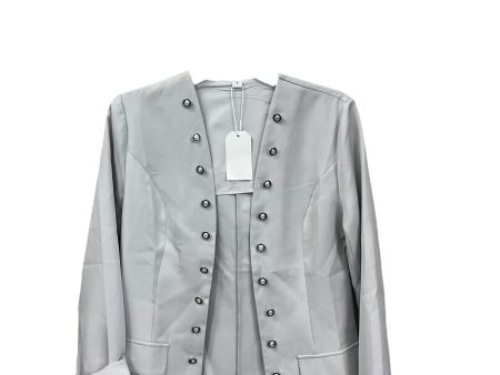 Blazer By Clothes Mentor In Grey, Size: S For Sale