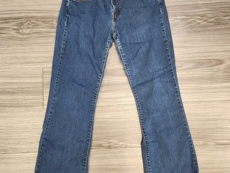 Jeans Boot Cut By Levis In Blue, Size: 12 Sale