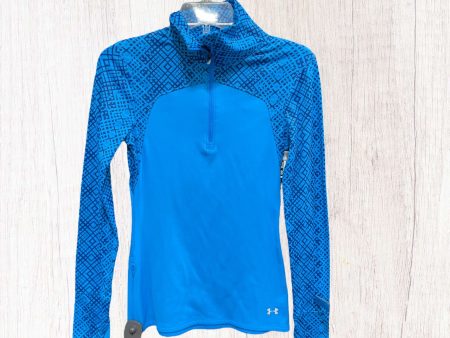 Athletic Jacket By Under Armour In Blue, Size: S Sale