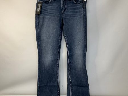 Jeans Boot Cut By Silver In Blue Denim, Size: 2 Cheap