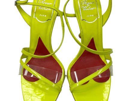 Shoes Designer By Roger Vivier In Yellow, Size: 6 For Discount